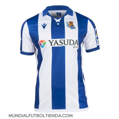 Camiseta Real Sociedad Primera Equipación Replica 2024-25 mangas cortas